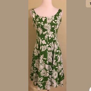 Jones Studio Green Floral Dress